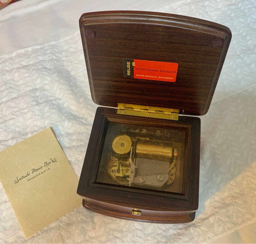 リュージュ社ムーブメントのオルゴール　ハイドンの調子のよい鍛冶屋のメロディー