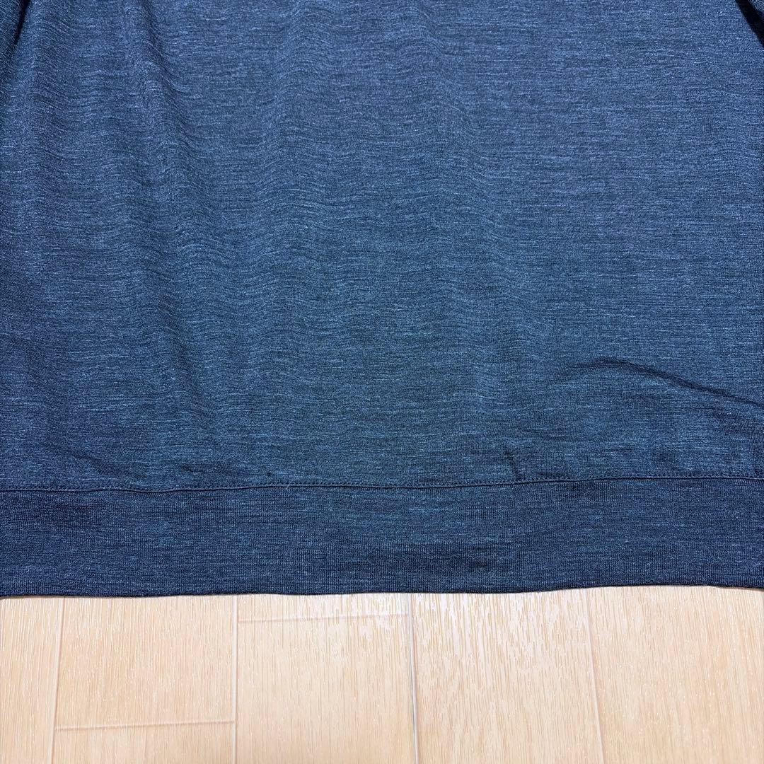 アイスブレーカー カーディガン メンズ XS ブラックヘザー