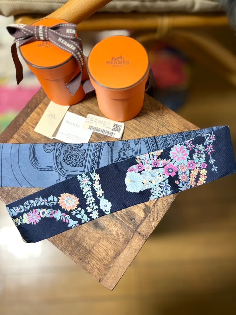 HERMES ツイリー　2本セット