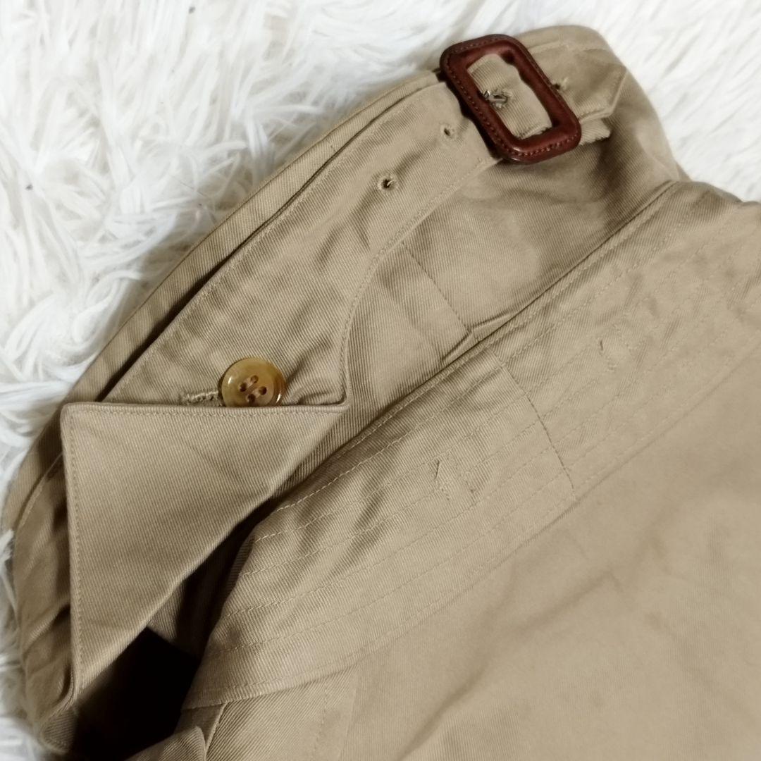 バーバリーズ トレンチコート ベージュ エポレット ノバチェック 打合せ男女兼用