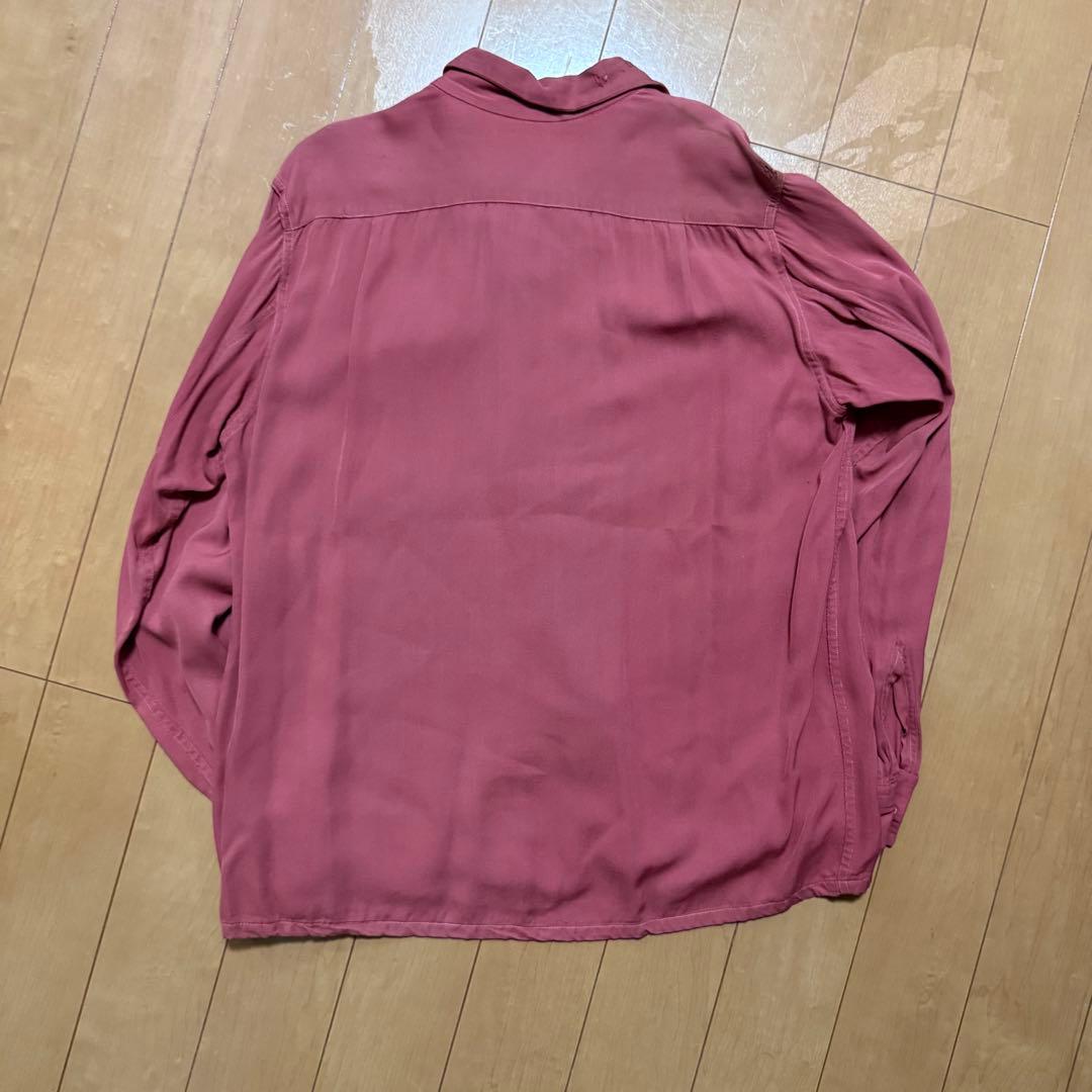 50's campus rayon shirt レーヨンシャツ