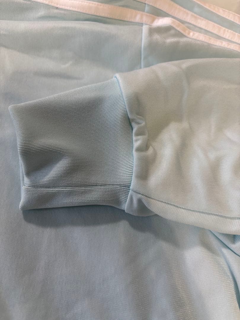 ナヨン着用　adidas セットアップ ジャージ トラックジャケットパンツ水色L