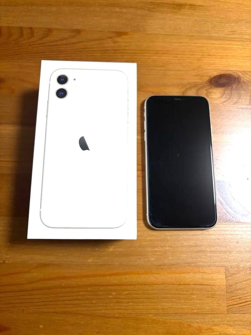 iPhone 11 ホワイト 128GB SIM フリー