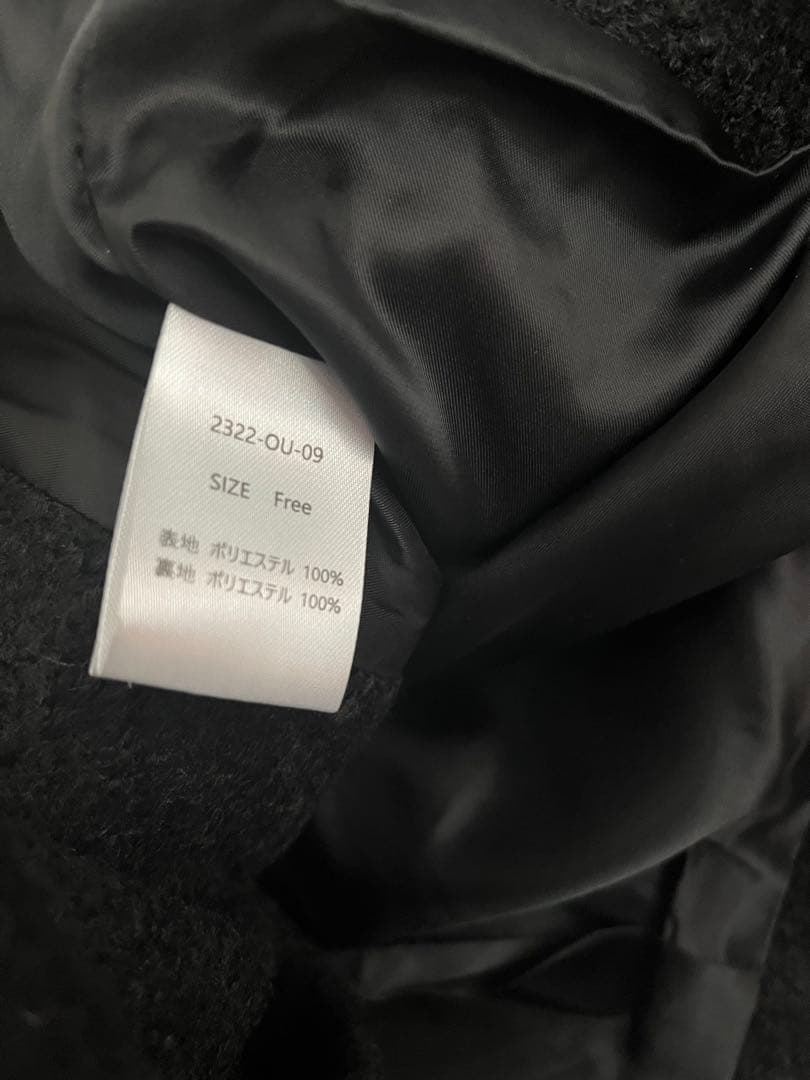 【willfuly】toggle construct sleeve coat