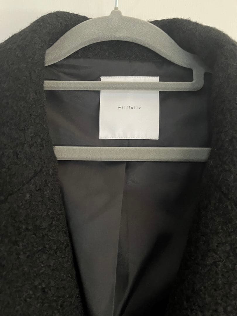 【willfuly】toggle construct sleeve coat