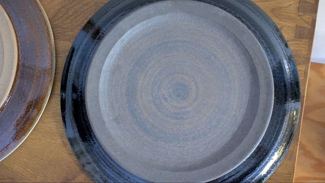 育陶園 やむちん 7寸プレート 2枚セット