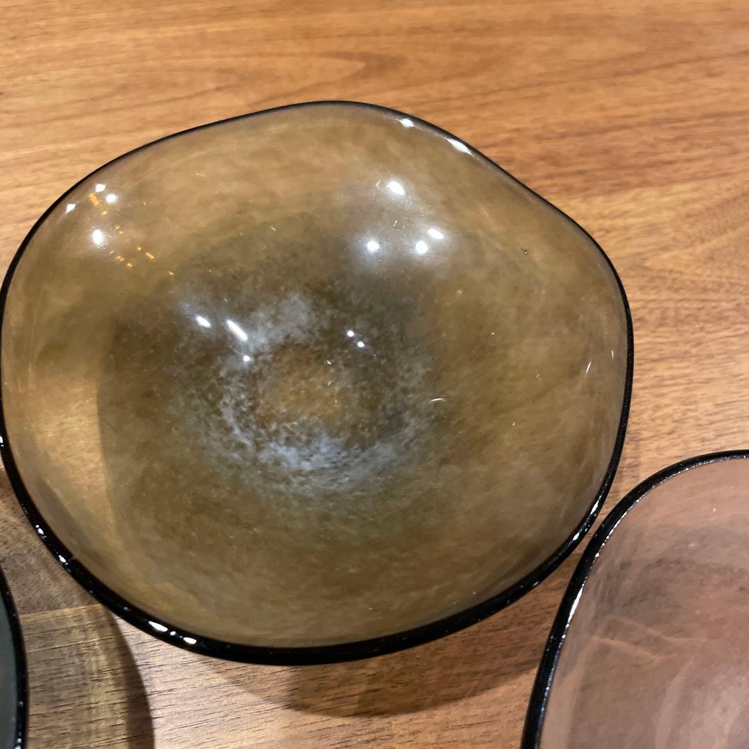 美品　Frescoガラス bowl ボウル 4個セット SS サイズ