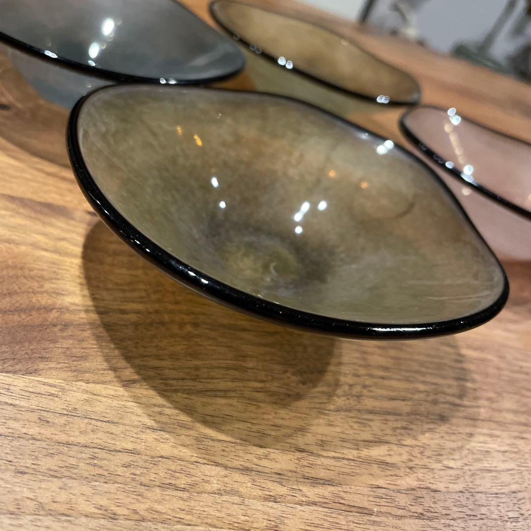 美品　Frescoガラス bowl ボウル 4個セット SS サイズ