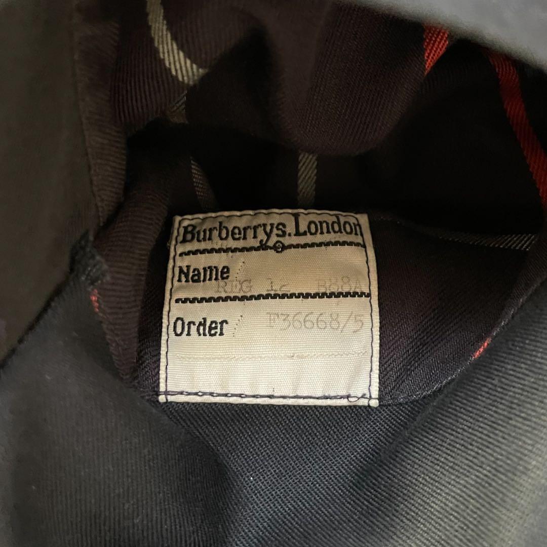 美品 80's ヴィンテージ バーバリー　スウィングトップ　ネイビー イギリス製