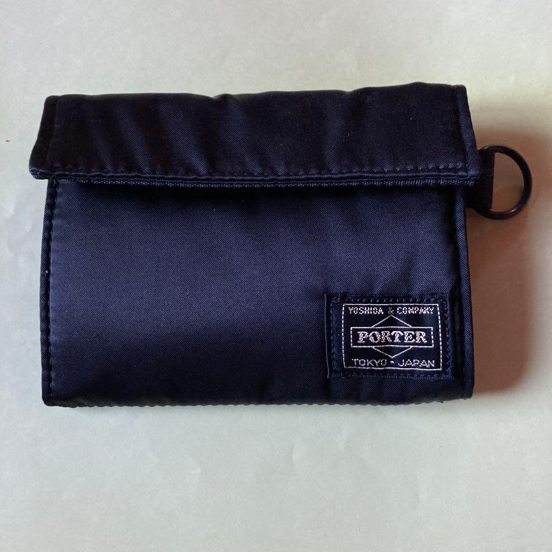 PORTER 二つ折り財布 黒 未使用品