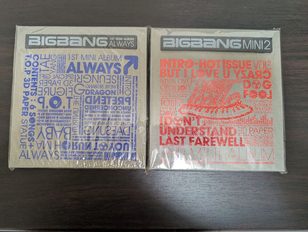 BIGBANG ALWAYS & MINI 2 CD グッズ