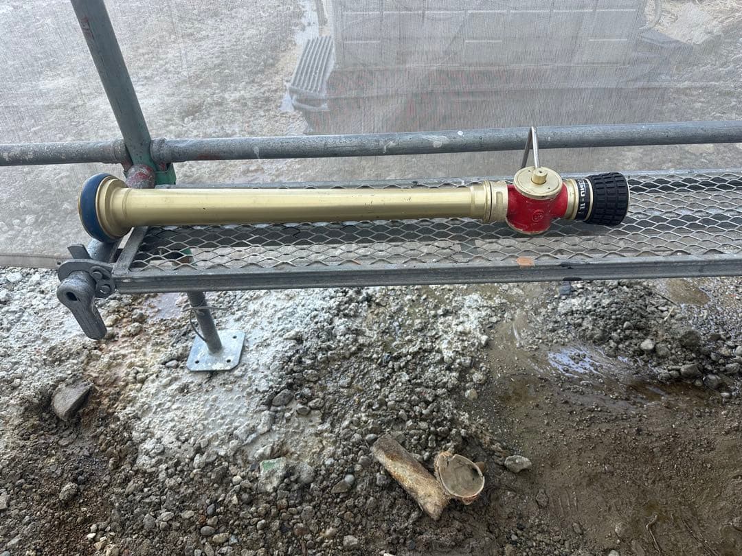 消火栓ノズル 金属製 調整可能