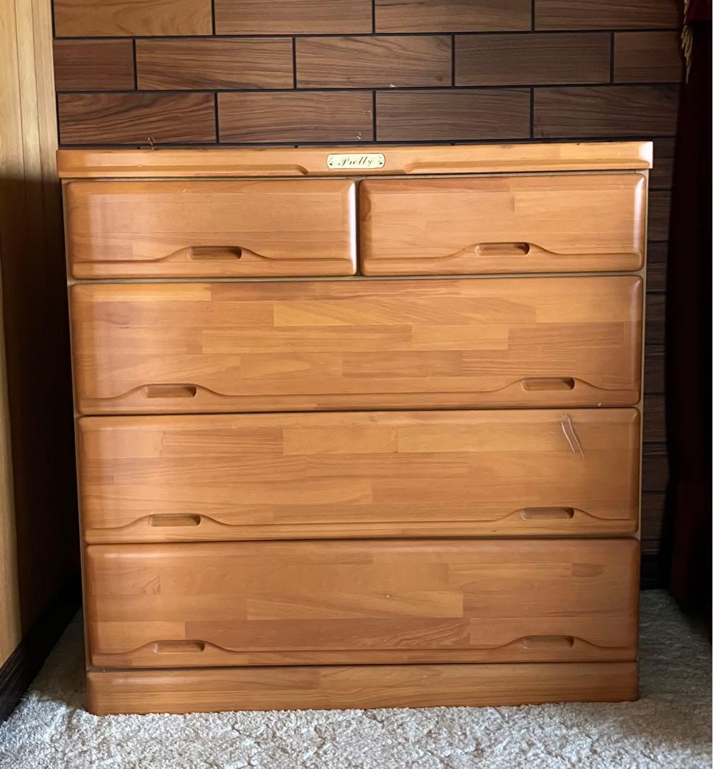 木製タンス　チェスト　洋服入れ
