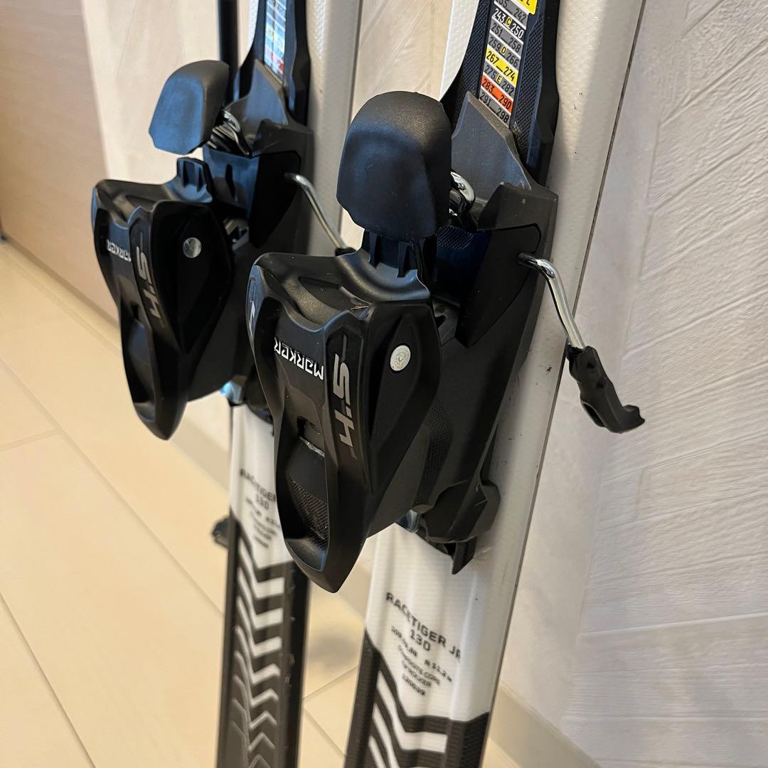 Völkl Race Tiger ジュニアスキー 板 130 ＋ストック＆ケース