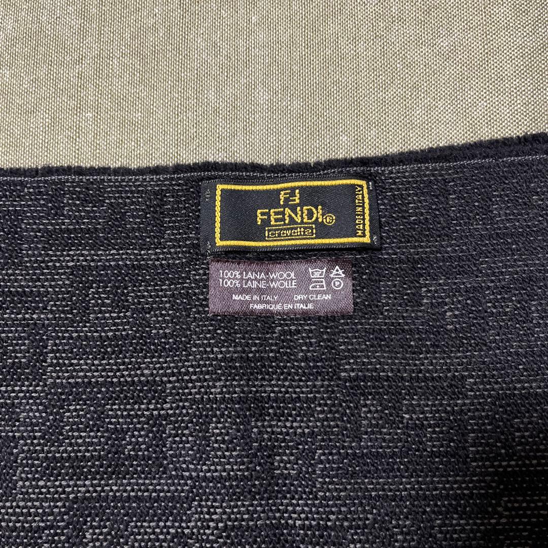FENDI　フェンディ マフラー ハイクラスクリーニング済　 ストール ズッカ