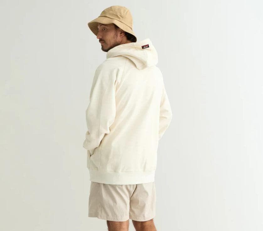 新品 NANGAナンガ　ロゴ　スウェットパーカー　黒　L ブラック