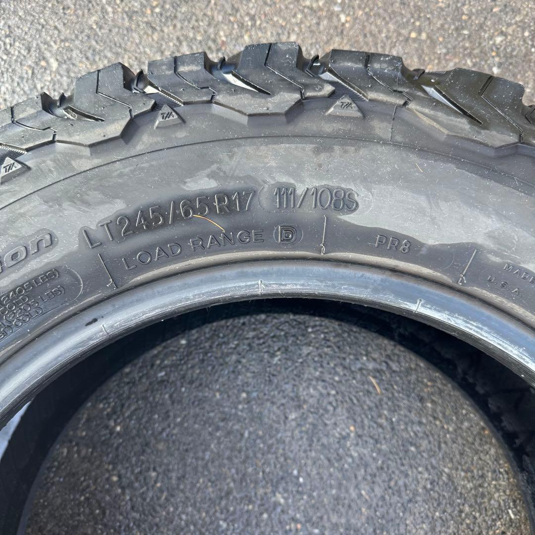 245/65R17 グッドリッチ　4本セット