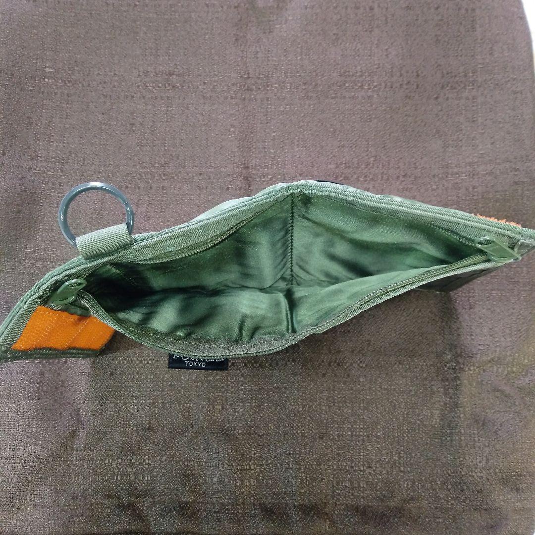 ポーター　タンカー　折財布　グリーン