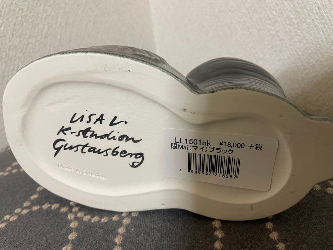 リサラーソン　黒猫　マイ maj 陶器　オブジェ　置物