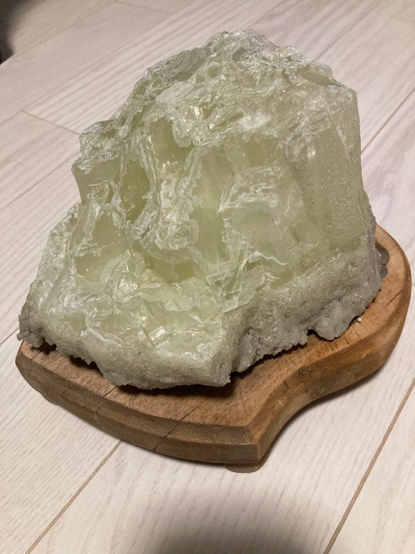 稀少　鑑賞石　台座付き