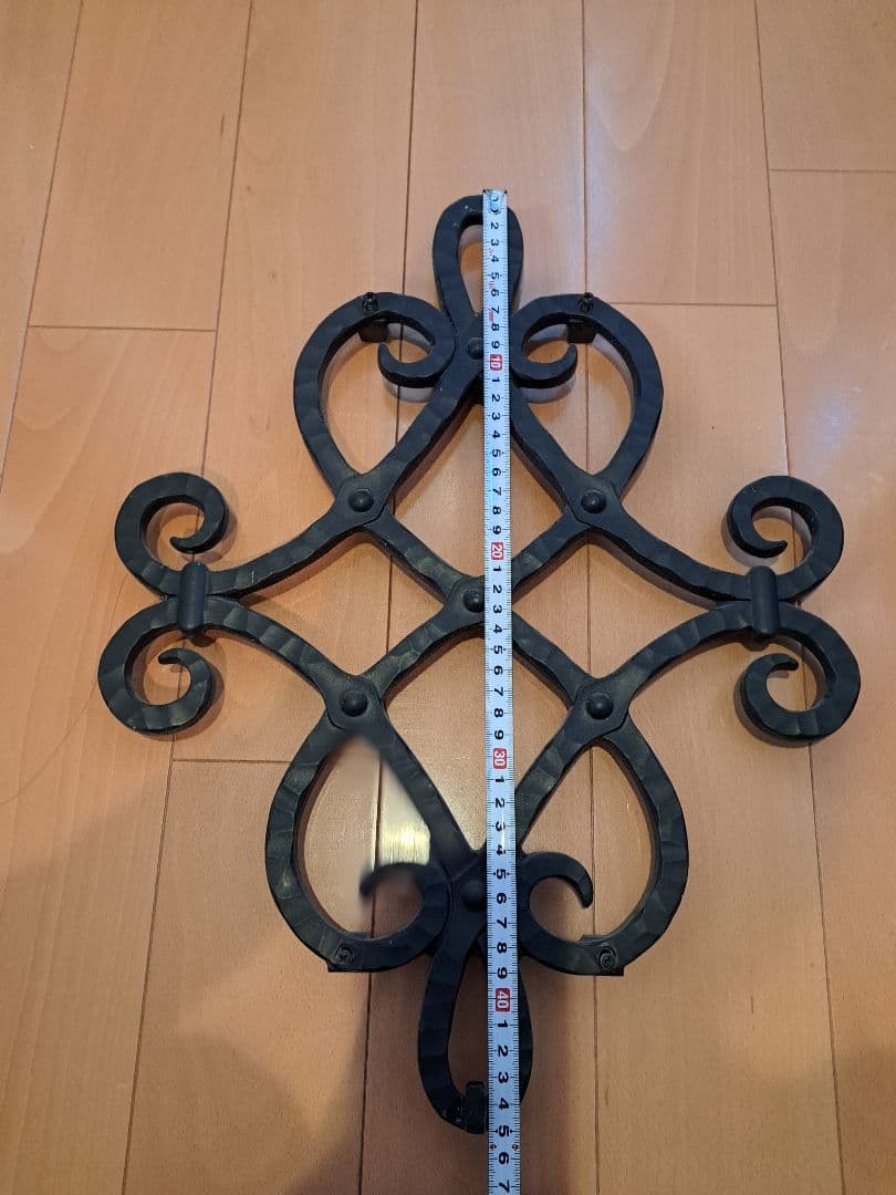 LIXIL　玄関ドア　アイアン製装飾フック ブラック