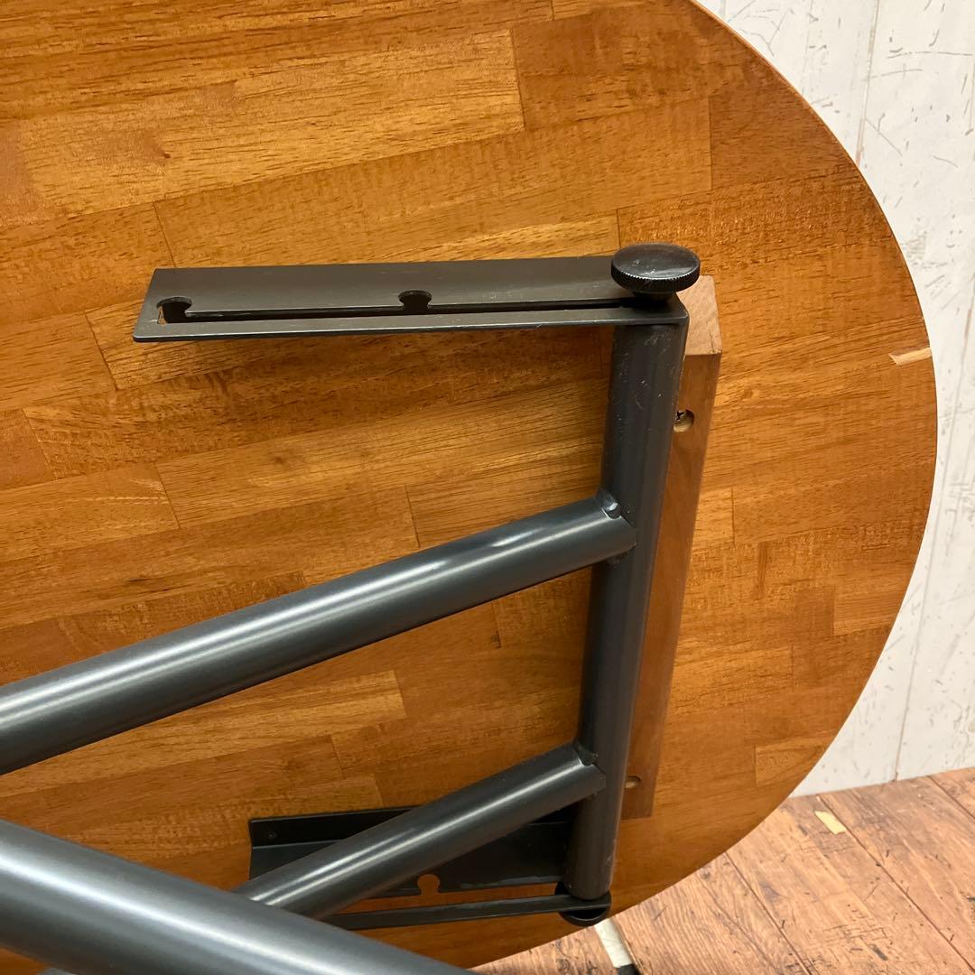 北欧レトロ 天然木製ビーンローテーブル センターテーブル リフトテーブル 昇降式