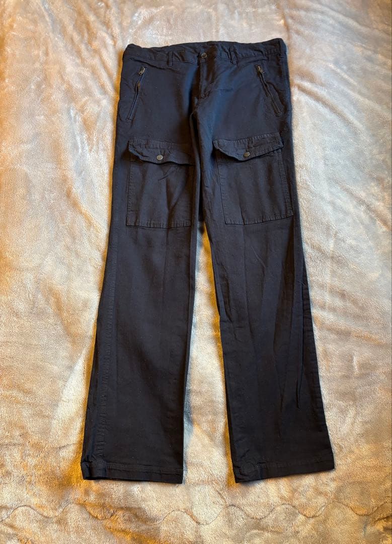 COMME des GARCONS HOMME カーゴパンツ 黒 AD2005