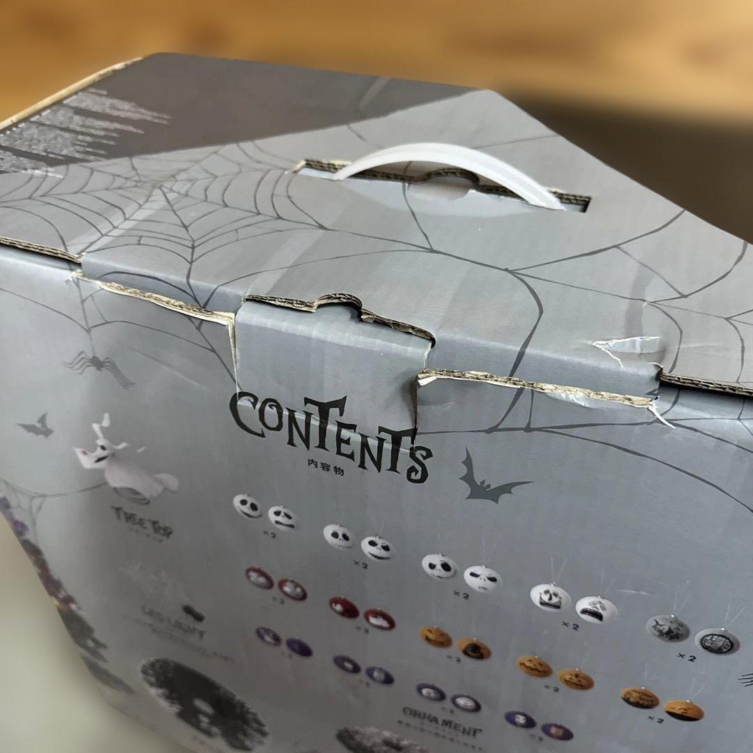 Francfranc ディズニー　ナイトメアビフォアクリスマスツリー　訳あり