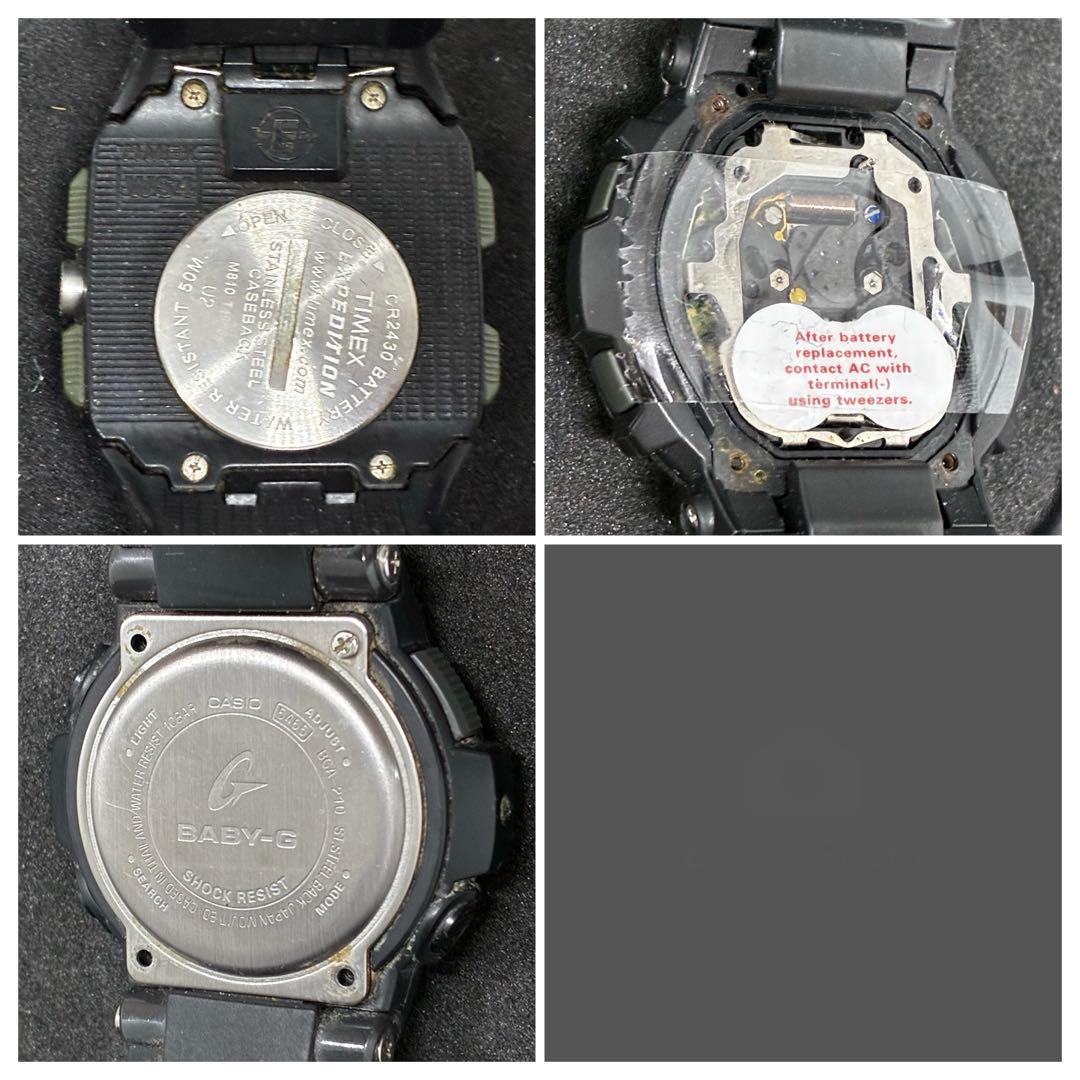 さ*ら様 174腕時計まとめ売り G-SHOCK、Baby-G、TIMEX等…計