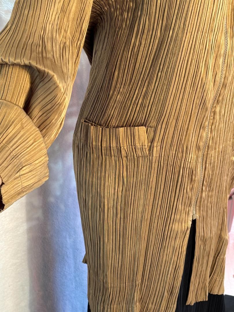 ISSEY MIYAKE　プリーツ ジャケット M