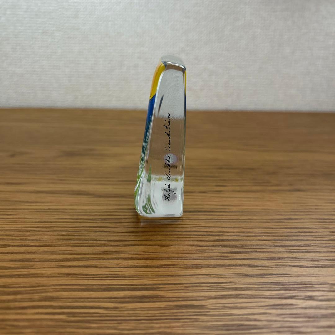 イッタラ　暖かな日差し　ガラスカード　小