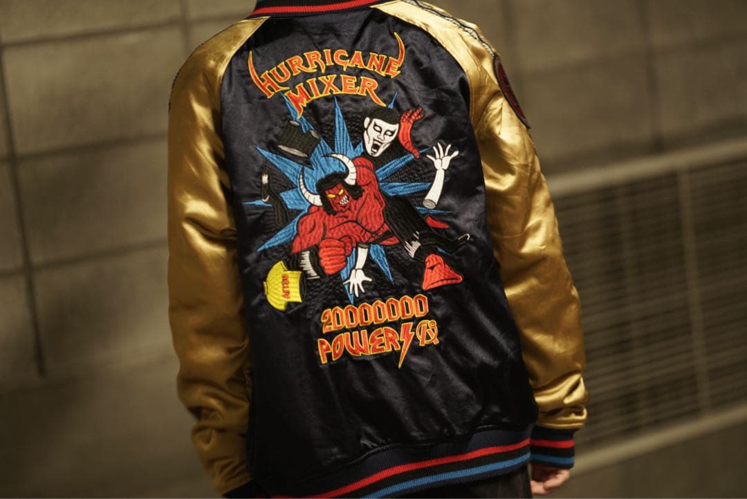 PUNK DRUNKERS キン肉マン リバーシブル スカジャン