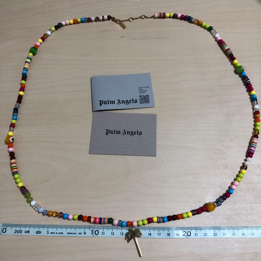 S*i様 Palm Angels ビーズネックレス