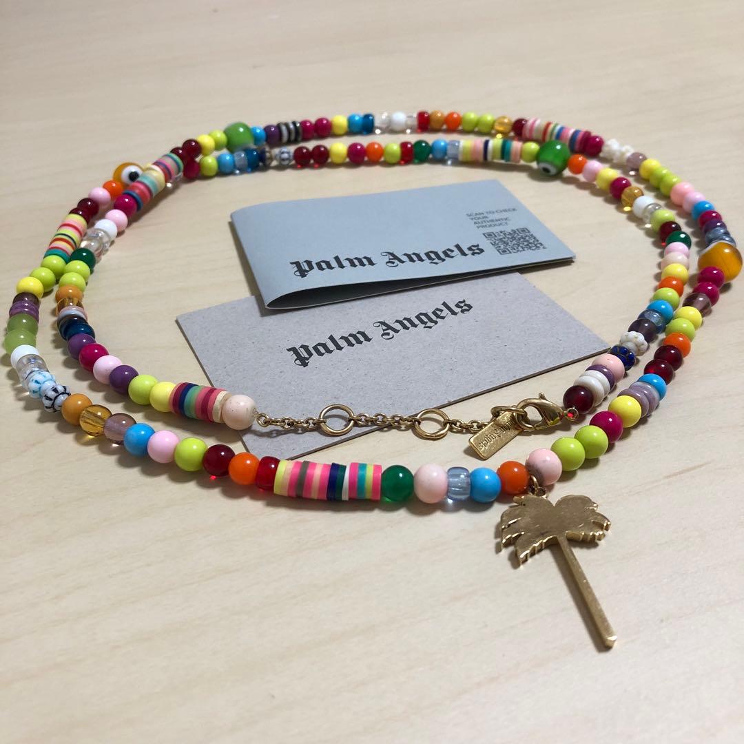 S*i様 Palm Angels ビーズネックレス