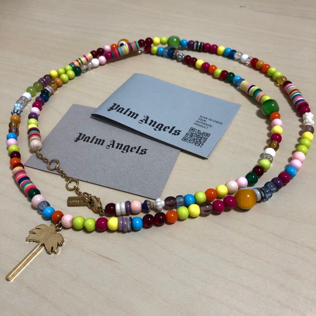 S*i様 Palm Angels ビーズネックレス