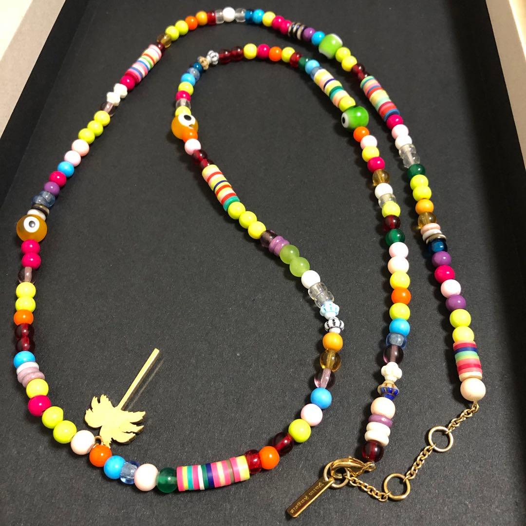 S*i様 Palm Angels ビーズネックレス