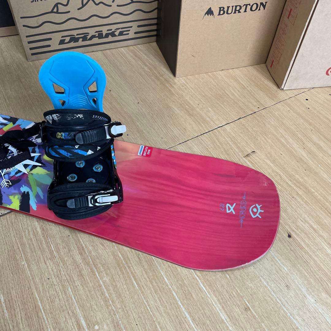 SALOMON×HEAD　サロモン　キッズスノーボードセット　ヘッドバイン付