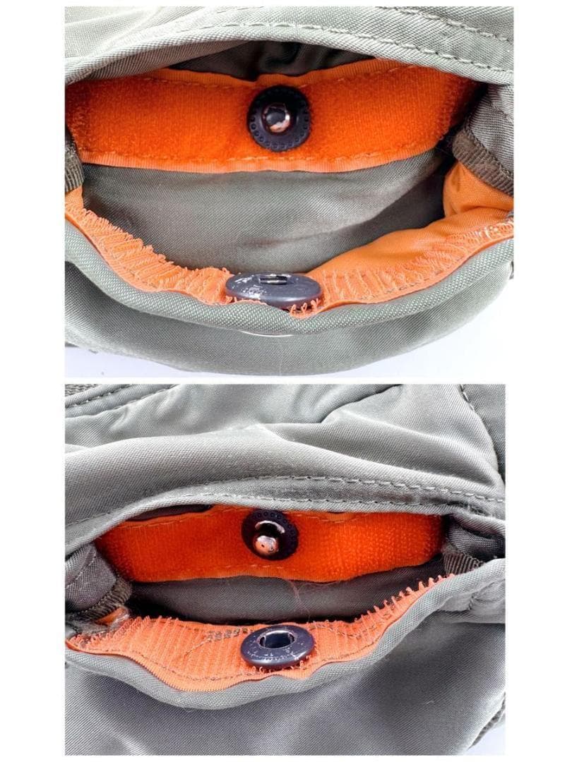 PORTER タンカー 2way ボディバック ショルダー　ウエスト　カーキ