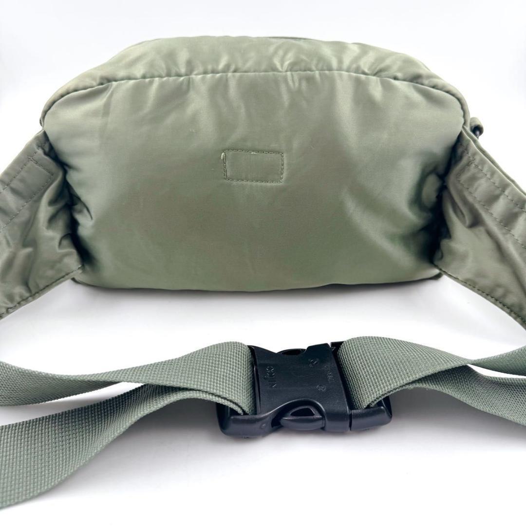 PORTER タンカー 2way ボディバック ショルダー　ウエスト　カーキ