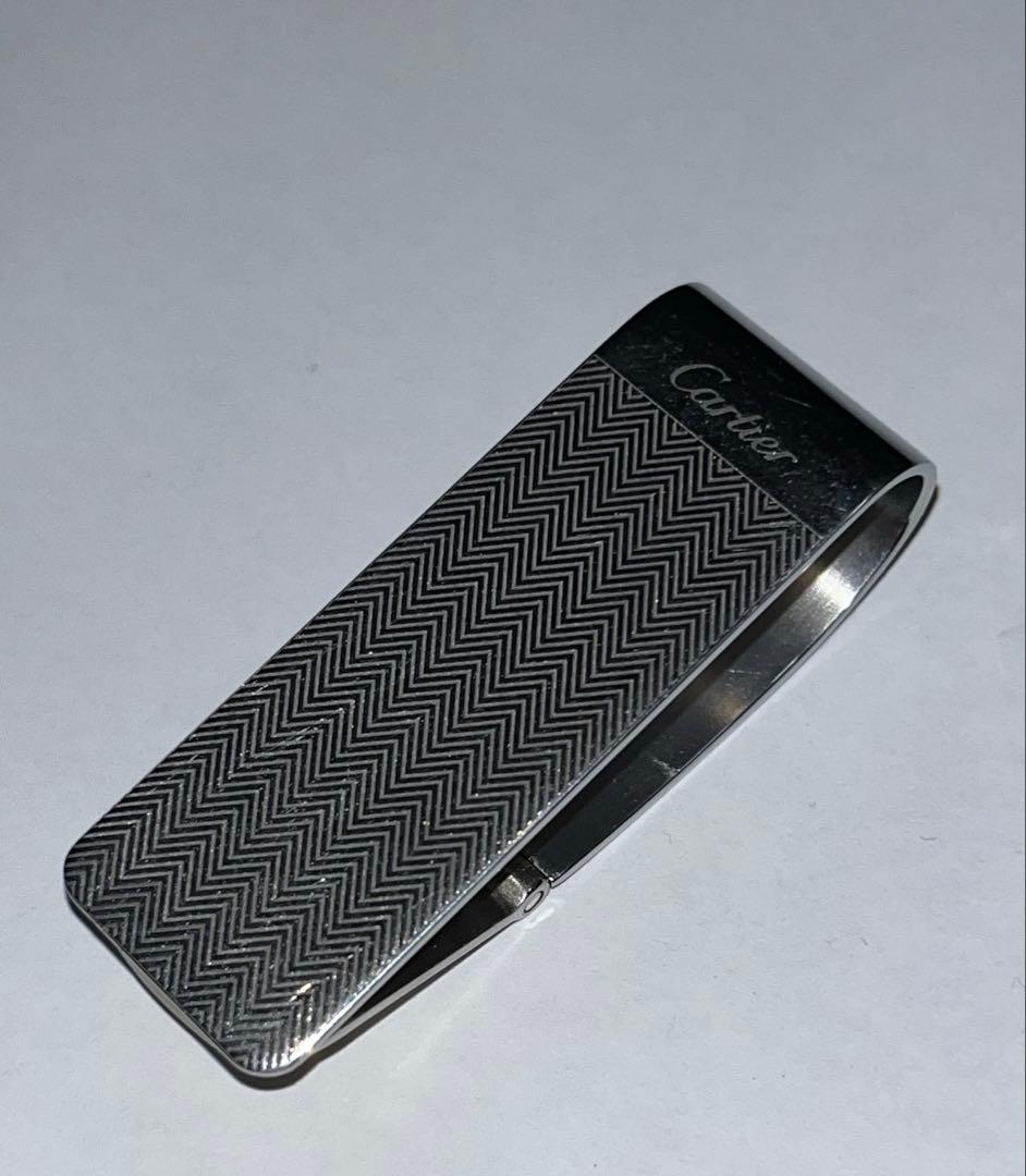 カルティエ マネークリップ シェブロン 財布 【NN12936】