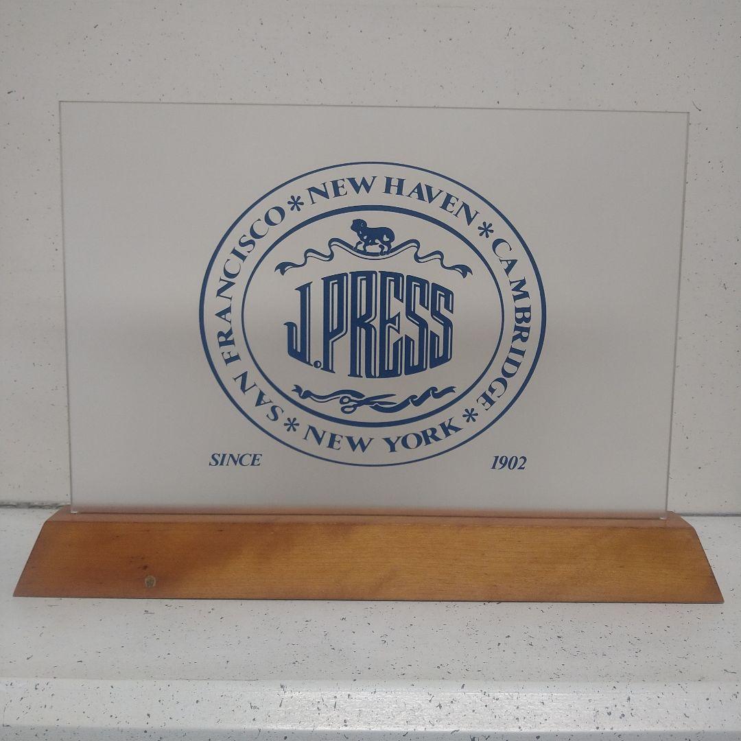 【 J.PRESS 】　Jプレス アクリル　ディスプレイスタンド オブジェ　置物