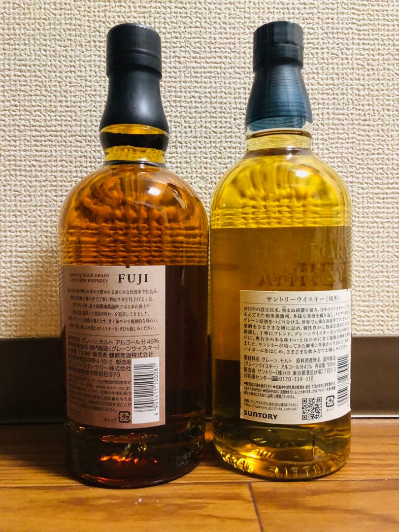 富士と知多ウイスキーセット