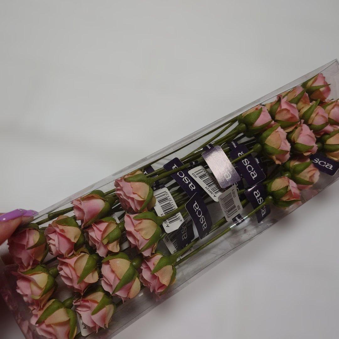 asca A-38121 24本 ミニ薔薇 A-36035 3本