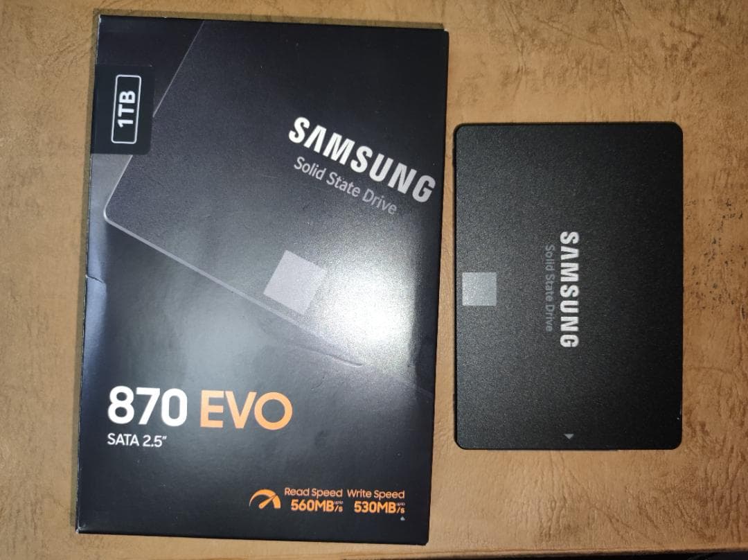 内蔵型SSD Samsung 870 EVO 1TB SSD