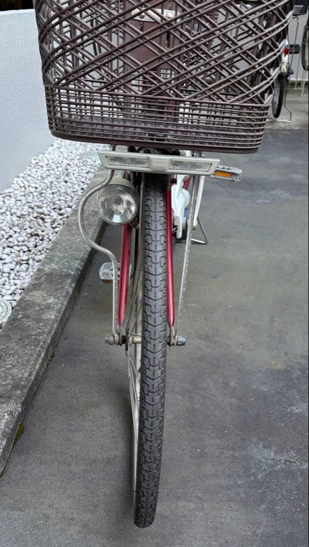 【引取り限定】パナソニック電動自転車 リチウムビビ 26型3段変速