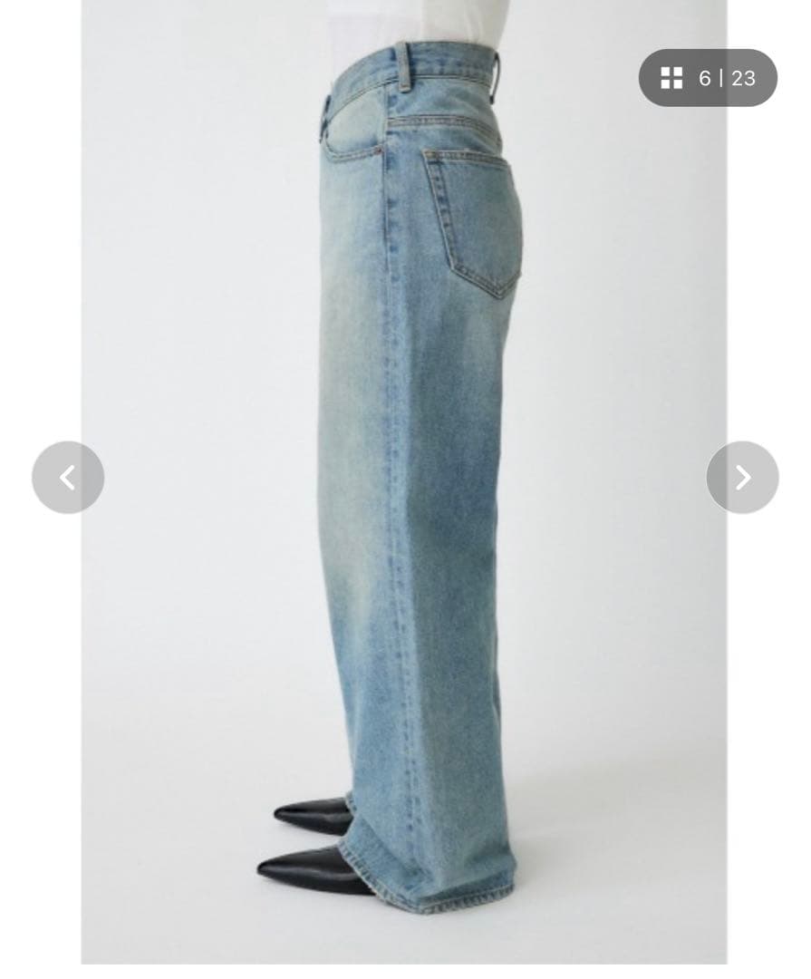 Regm. 様用moussy CROSS WAIST WIDE STRAIGHT