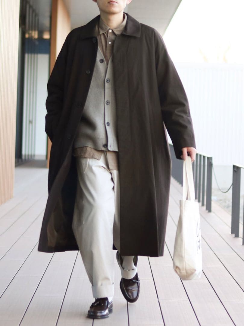 ぐ*ー様 YAECA / SOUTIEN COLLAR COAT LONG /