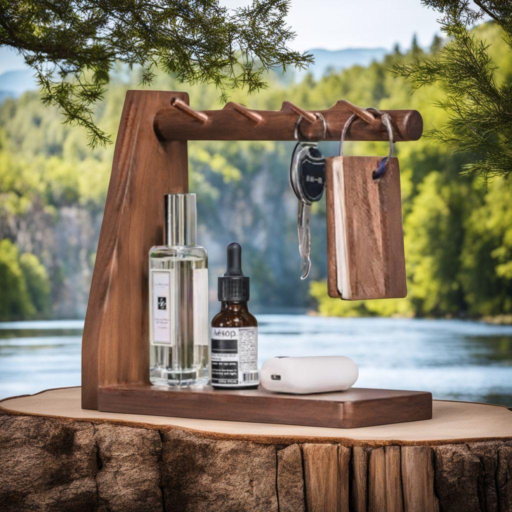 胡桃木製 鍵ホルダー