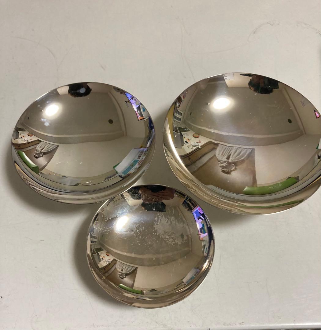 純銀杯約210g大中小　3個セット【裏面刻印あり】