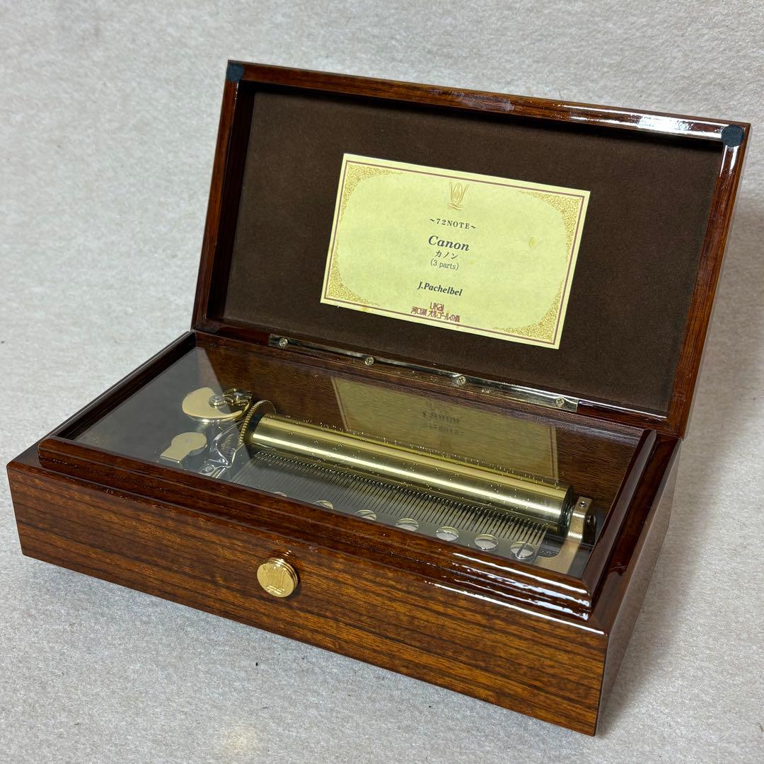 サンキョー オルフェウス カノン 72弁 ORPHEUS オルゴール